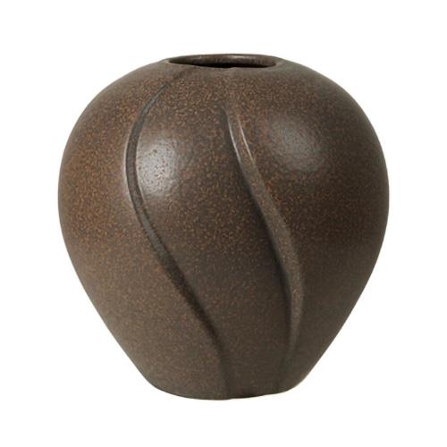 Broste Leda Small Vase - Antique Brown